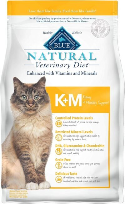 Blue Buffalo Natural Veterinary Diet Kidney Mobility Support for Cats