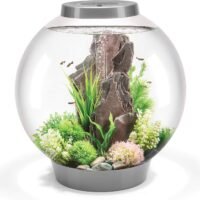 biOrb CLASSIC 15 Aquarium with LED - 4 gallon Silver