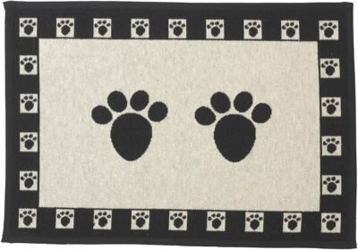 PetRageous Designed Tapestry Placemat for Pet Feeding Station 13-Inch