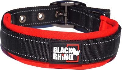 Black Rhino - The Comfort Collar Ultra Soft Neoprene Padded Dog