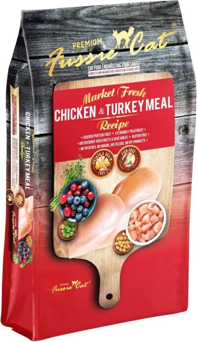 Fussie Cat Market Fresh Chicken and Turkey Formula