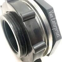 UPDATE 2' PRO SERIES NPTxNPT Bulkhead Tank Fitting Adapter For Rain
