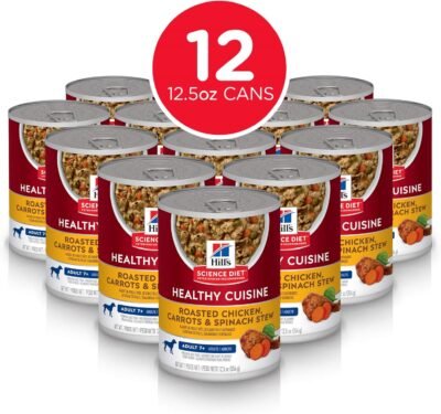 Hill's Science Diet Wet Dog Food Adult 7 for Senior Dogs Healthy