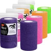 3M Vetrap 4' Bright Color Bandaging Tape 4'x 5 Yards 3M Box 12 Roll