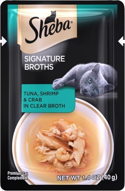 Sheba Signature Broths Wet Cat Food