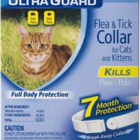 Hartz UltraGuard Flea & Tick Cat and Kitten Collar White 1 ea