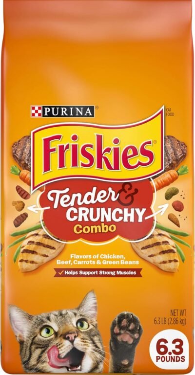Purina Friskies Tender & Crunchy Combo Adult Dry Cat Food