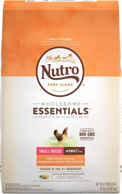 Nutro Wholesome Essentials Natural Adult Dry Dog Food for Small & Toy