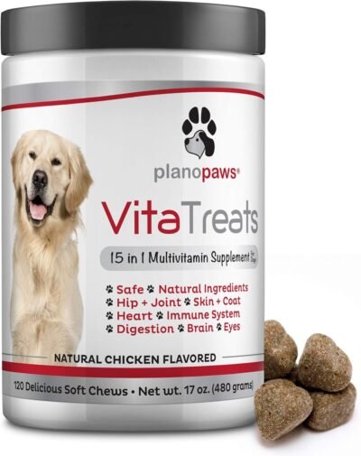 Vita Treats - Dog Vitamins and Supplements - Hemp Oil for Dogs -