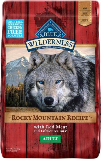Blue Buffalo Wilderness Rocky Mountain Recipe High Protein Grain Free