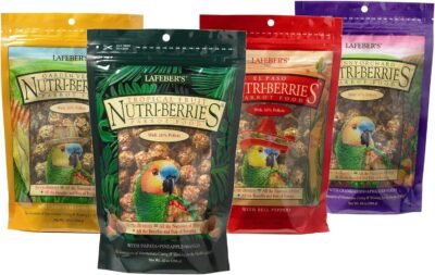 LAFEBER'S Gourmet Nutri-Berries Pet Bird Food Variety Sampler Bundles