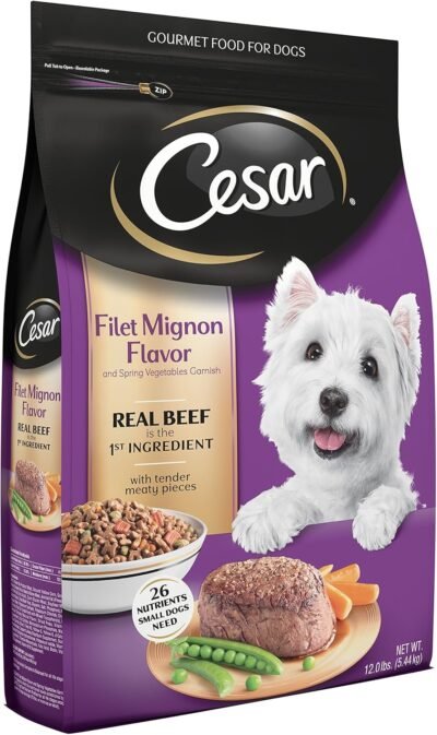 CESAR Small Breed Dry & Wet Dog Food All Flavors