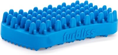 Furbliss DogCat Brush for Grooming Small Pets Great for The Bath