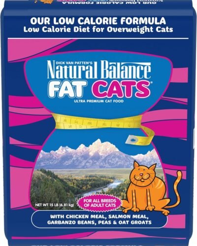 Natural Balance Fat Cats Low Calorie Dry Cat Food Chicken Meal Salmon