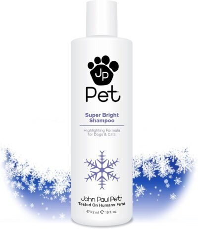 John Paul Pet Super Bright Shampoo for Dogs and Cats Highlighting