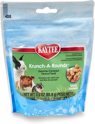 Kaytee Fiesta Krunch-A-Rounds with Peanut Center for All Small Animals