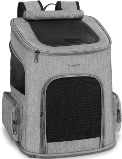 Ytonet Dog Backpack Carrier Dog Carrier Backpack for Small Dogs Cats