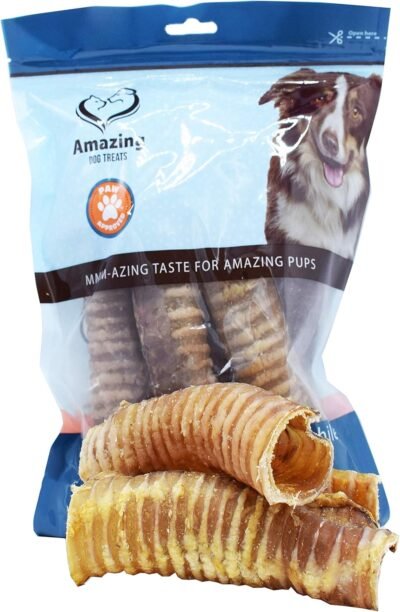 Amazing Dog Treats Beef Trachea - 6 inch and 12 inch - Premium