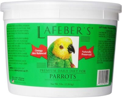 LAFEBER'S Premium Daily Diet Pellets Pet Bird Food Made with Non-GMO