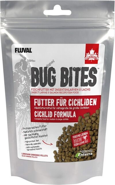 Fluval Bug Bites Pellets for Cichlids