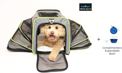 PETS GO2 Premium Small Pet Carrier for Puppies Small Dogs & Cats All