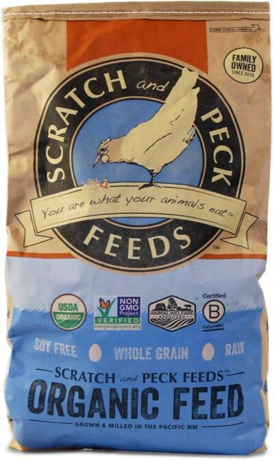 Organic Layer Feed with Corn for Chickens and Ducks - Non-GMO Project