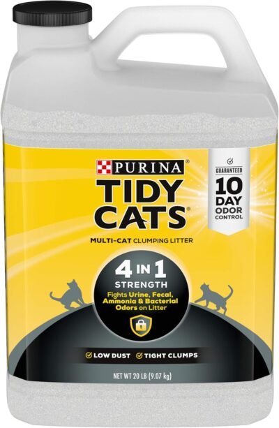 Purina Tidy Cats 4-in-1 Strength Clumping Cat Litter
