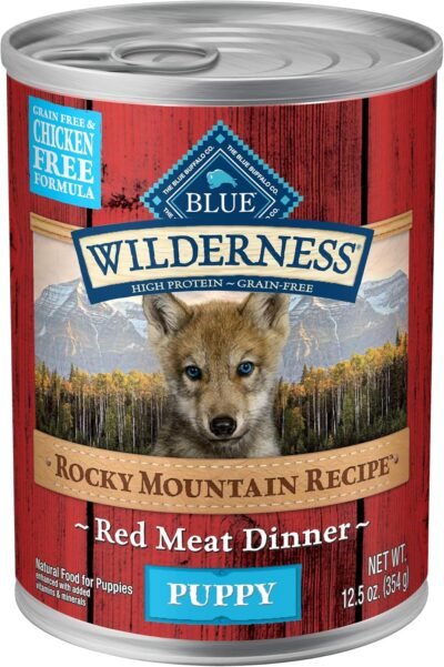 Blue Buffalo Wilderness High Protein Grain Free Natural Puppy Wet Dog