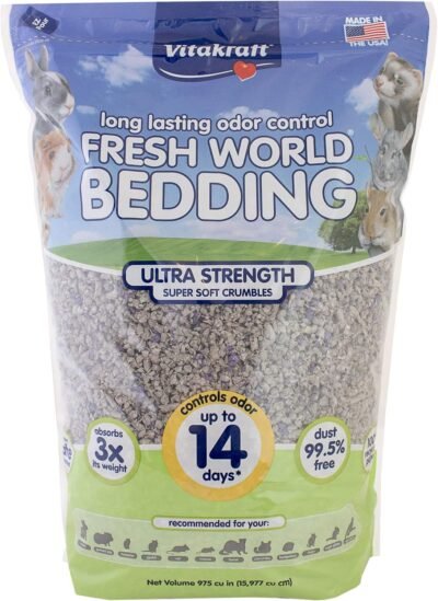 Vitakraft Fresh World Strength Crumble Bedding for Small Animals