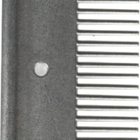 Partrade 077271 Mane Comb for Horses Silver 4inch