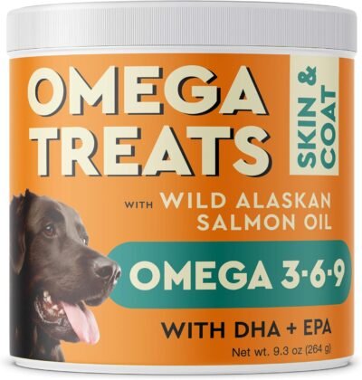 Pawfectchow Fish Oil Omega 3 for Dogs - Allergy Relief - Joint Health