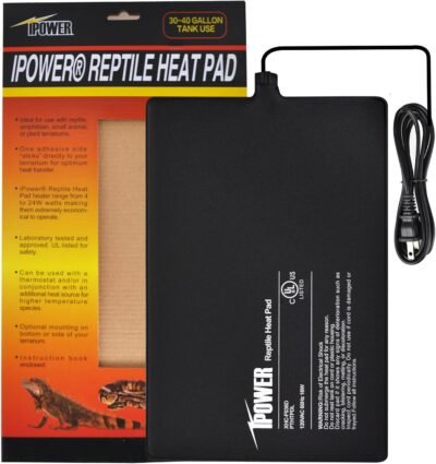 iPower Reptile Heat Pad Under Tank Terrarium Warmer Heat Mat for