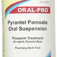 Aurora 50MgMl Oral Pro Pyrantel Pamoate Oral Suspension 32 Ounce White