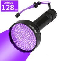 UV Blacklight Flashlight Super Bright 128 LED Pet Dog Cat Urine
