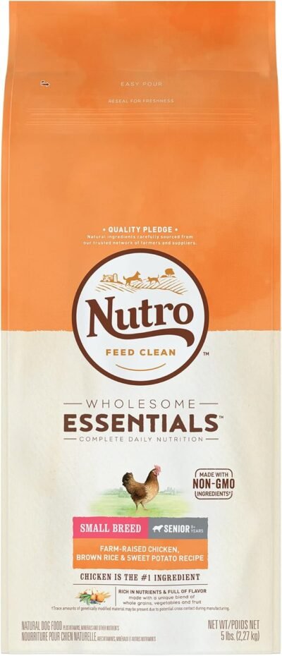 Nutro Wholesome Essentials Natural Adult & Senior Small Bites Dry Dog