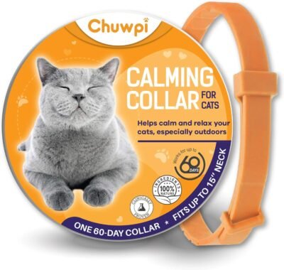 CHUWPI Calming Collar for Cats - Pheromone Calm Collars Anxiety