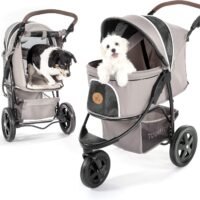 Hauck TOGfit Pet Roadster - Luxury Pet Stroller for Puppy Senior Dog