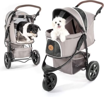 Hauck TOGfit Pet Roadster - Luxury Pet Stroller for Puppy Senior Dog