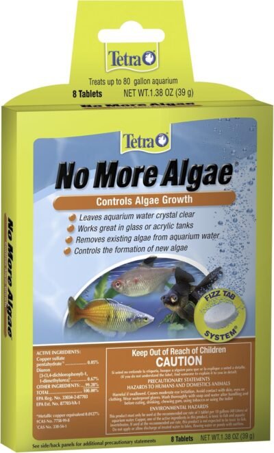 Tetra No More Algae Tablets Controls Algae in Aquariums