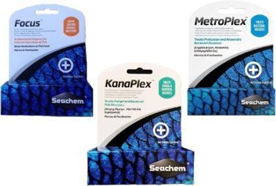 Seachem 3 Piece Treatment Kit 1-Focus 1-Metroplex and 1-Kanaplex 5