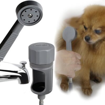 YOOMEE Pets Shower Attachment Quick Connect on Tub Spout wFront