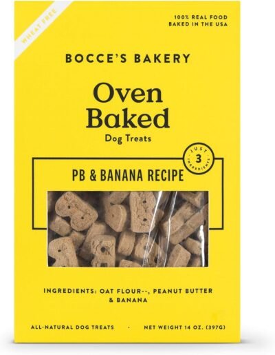 Bocce's Bakery - The Basics Menu Oven Baked Wheat Free Dog Biscuits