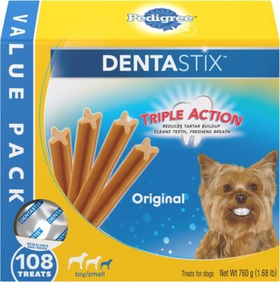 Pedigree DENTASTIX Adult & Puppy ToySmall Treats for Dogs 5-20lbs