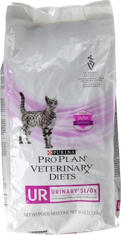 Veterinary Diets Purina Feline UR Urinary Tract Dry Cat Food 6 lb Bag