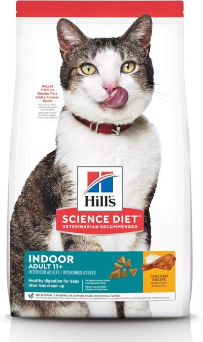 Hill's Science Diet Dry Cat Food Adult 11 for Senior Cats Indoor