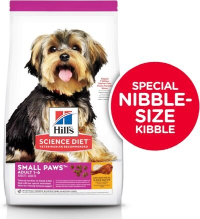 Hill's Science Diet Dry Dog Food Adult Small Paws for Small Breed Dogs