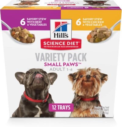 Hill's Science Diet Wet Dog Food Adult Small Paws For Small Breeds 35