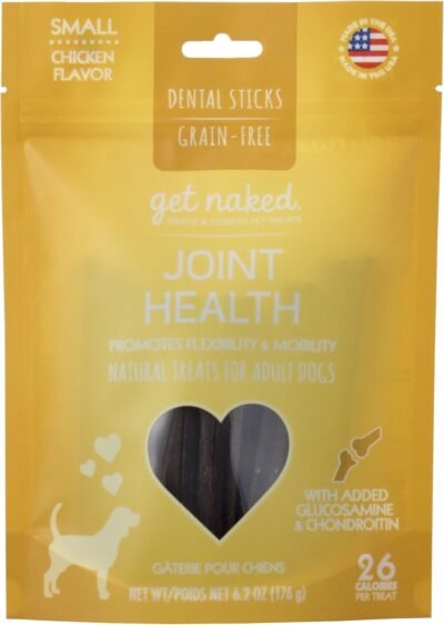 Get Naked Grain Free 1 Pouch 62 Oz Joint Health Dental Chew Sticks