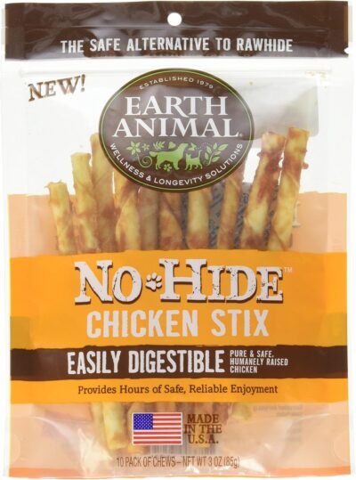 Earth Animal No-Hide Wholesome Dog Chews Stix