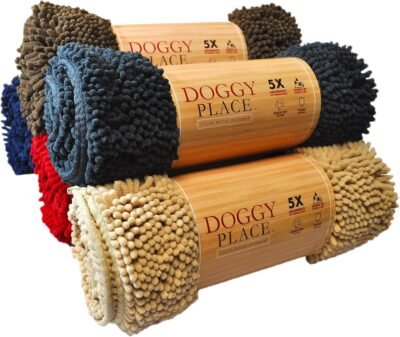 My Doggy Place - Ultra Absorbent Microfiber Dog Door Mat Durable